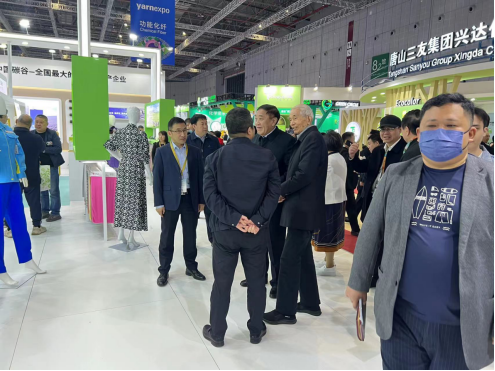 十九家石家莊市紡企亮相國家會(huì)展中心 共赴中紡聯(lián)2023春季聯(lián)展