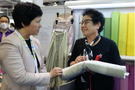 十九家石家莊市紡企亮相國家會(huì)展中心 共赴中紡聯(lián)2023春季聯(lián)展