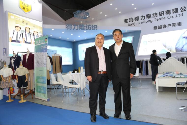 得力隆紡織盛裝參加2023ISUE，再獲殊榮