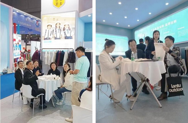 得力隆紡織盛裝參加2023ISUE，再獲殊榮