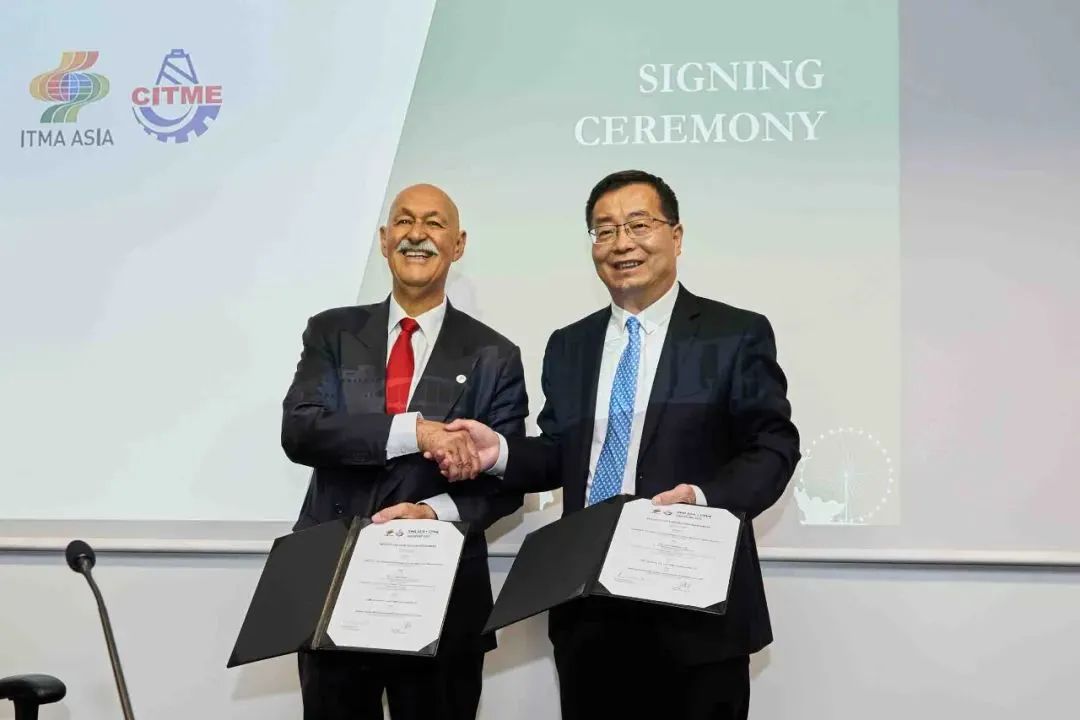 &ldquo;變革紡織世界&rdquo;ITMA2023在意大利米蘭隆重開幕，國(guó)際紡織機(jī)械聯(lián)合展舉行觀眾推介活動(dòng)。