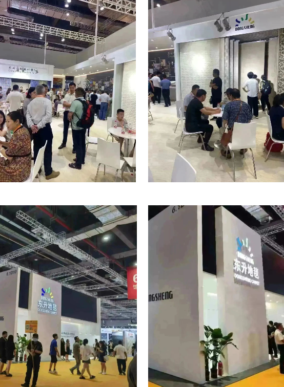 2023DOMOTEX展會圓滿收官，東升地毯大放異彩
