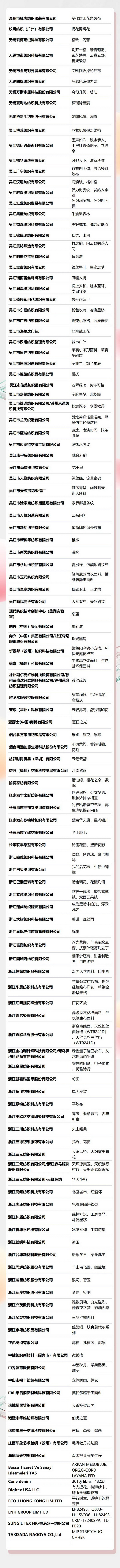 重磅揭曉！第50屆（2024/25秋冬）中國(guó)流行面料入圍評(píng)審獲獎(jiǎng)名單公布！