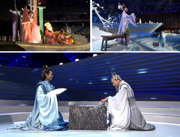 揭秘，亞運(yùn)會(huì)開(kāi)幕式服裝出處在這，楚艷水墨入詩(shī)畫(huà)