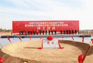 安徽華茂生物基聚乳酸新材料產(chǎn)業(yè)園暨安徽新元生物科技有限公司聚乳酸纖維項(xiàng)目開工