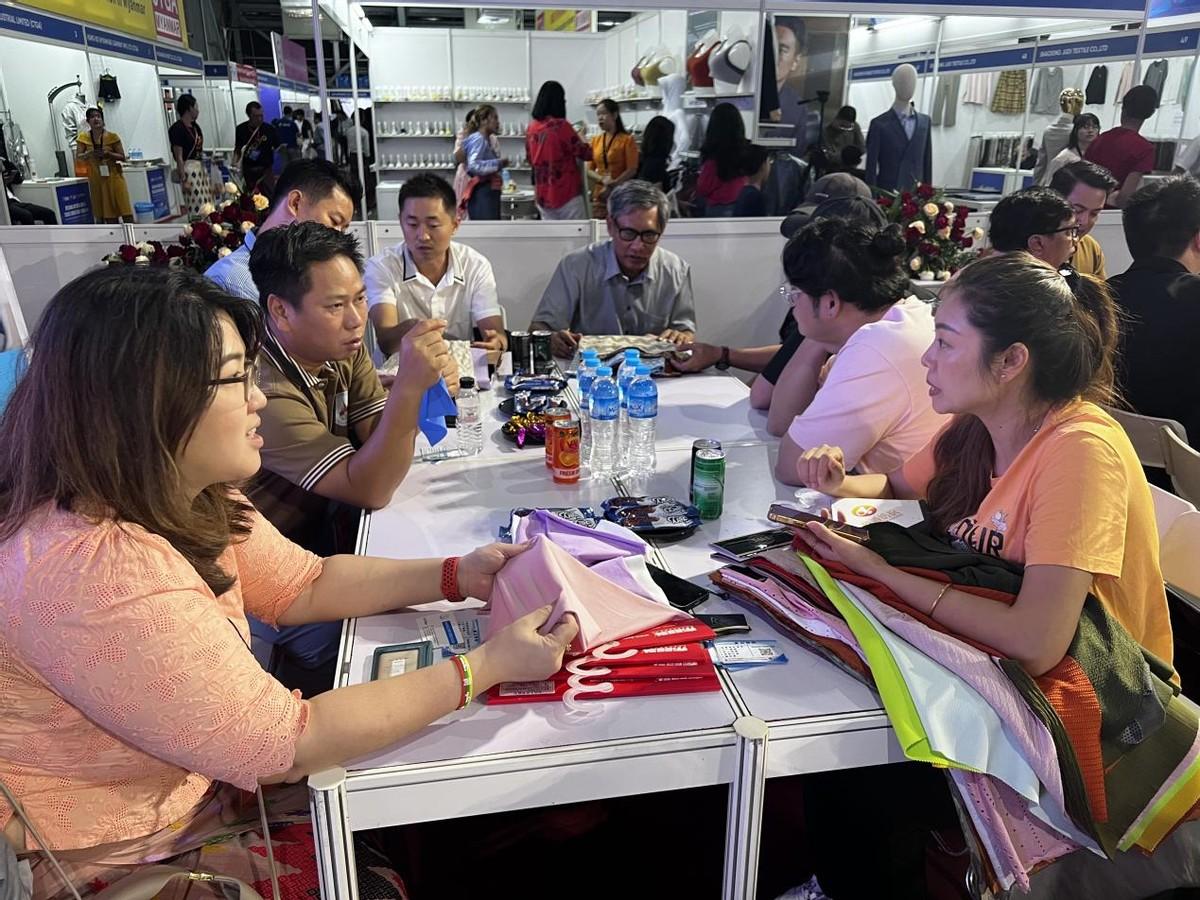 共創(chuàng)中緬紡織新時代，2023年浙江國際貿(mào)易（緬甸）展覽會圓滿收官