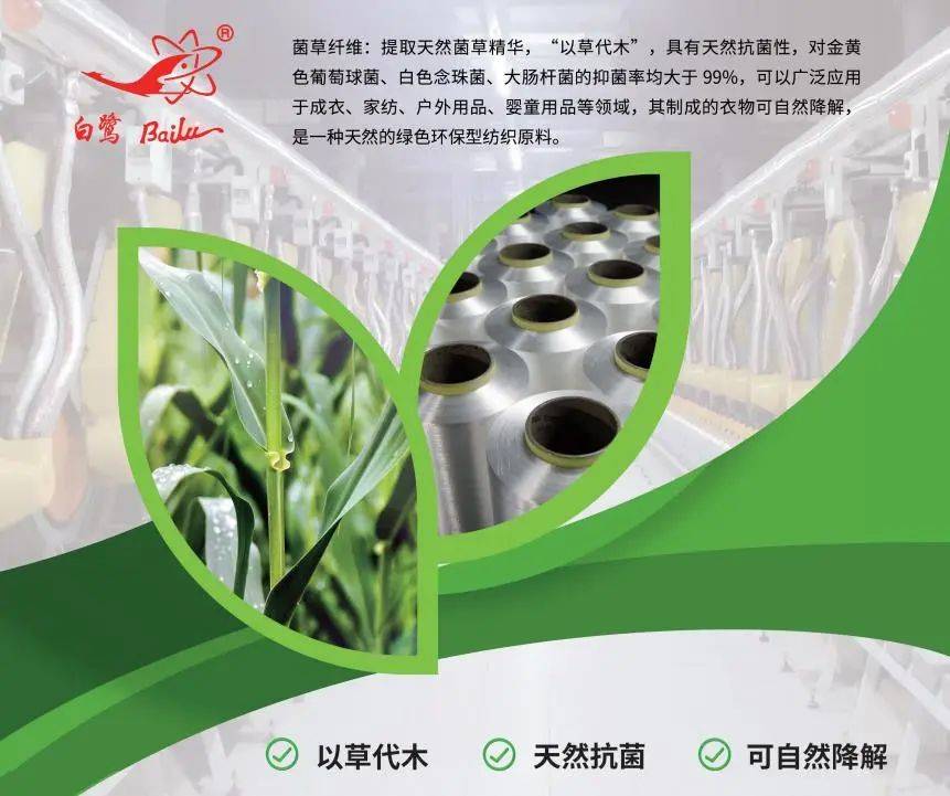 以草代木、天然抗菌、可自然降解，新鄉(xiāng)化纖開創(chuàng)新的&ldquo;傳奇&rdquo;&mdash;&mdash;菌草纖維 