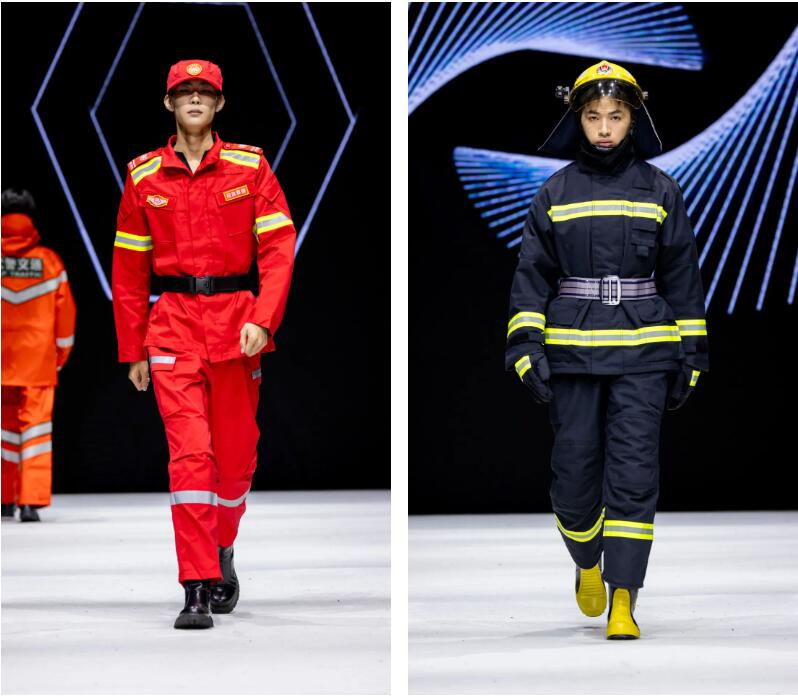 新時(shí)代 新力量 新形象&mdash;&mdash;特種行業(yè)職業(yè)裝產(chǎn)品在天津時(shí)裝周發(fā)布