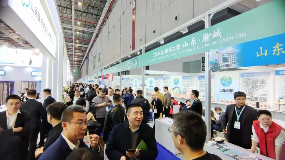 實力&ldquo;圈粉&rdquo;，盡展產業(yè)新風貌！山東聊城展團首次亮相2025yarnexpo春夏紗線展