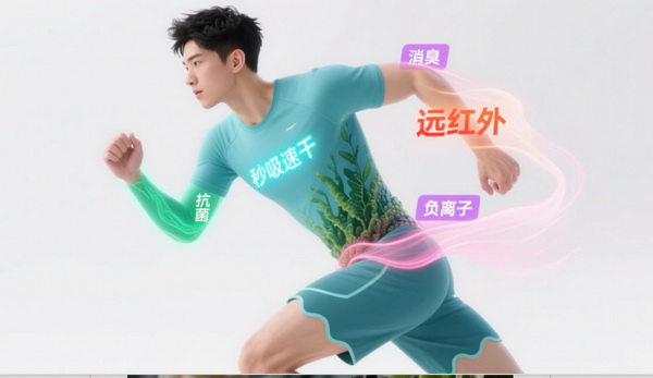  兩種纖維四大系列產(chǎn)品，海纖生物出圈intertextile秋冬展