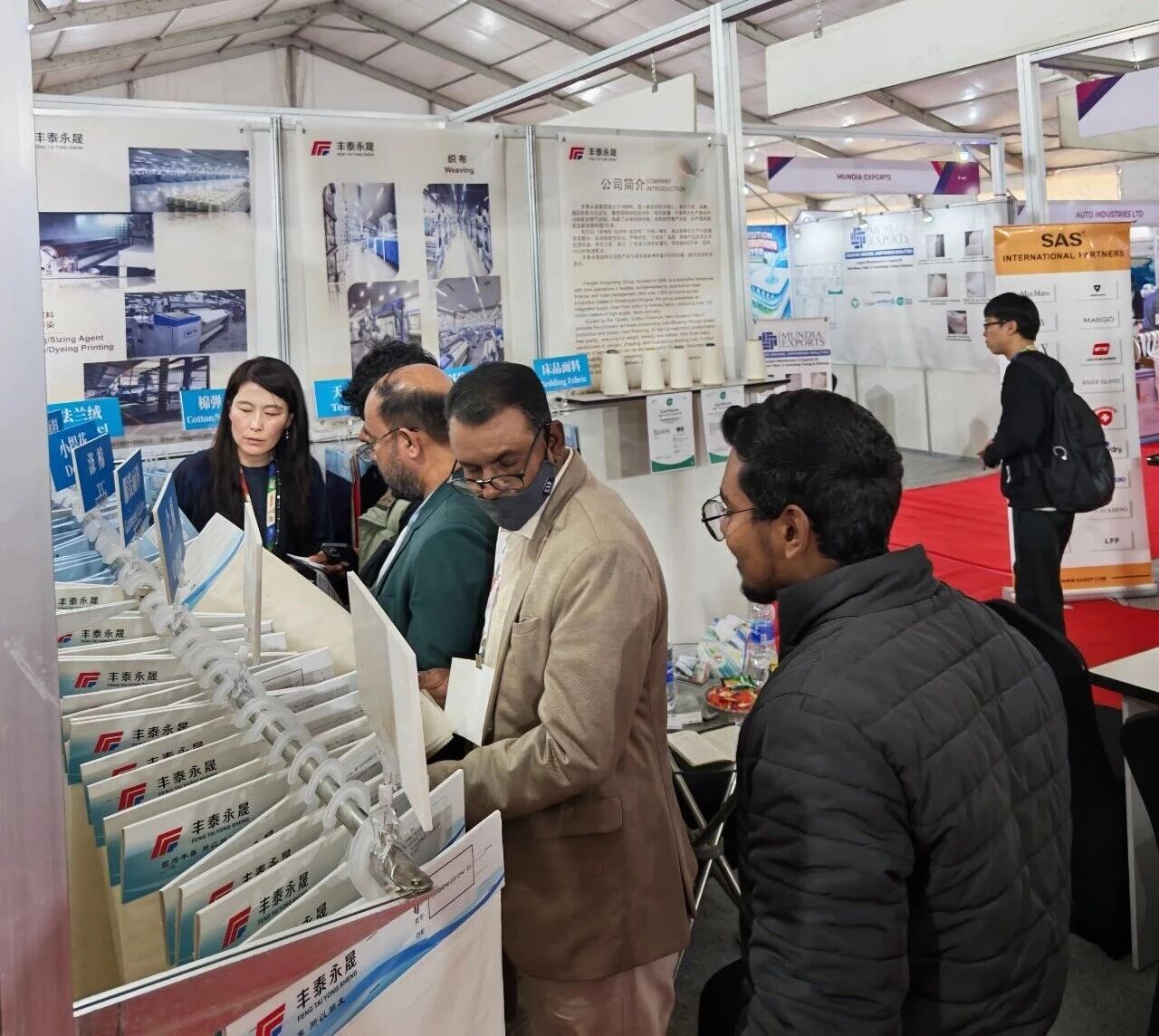 豐泰永晟集團(tuán)開(kāi)年參加孟加拉展，出海攬單