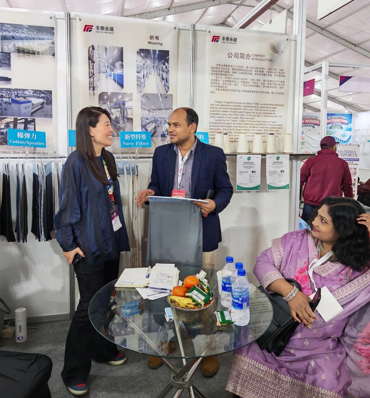 豐泰永晟集團(tuán)開(kāi)年參加孟加拉展，出海攬單