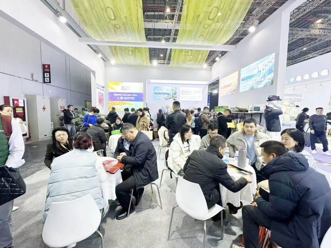 2026intertextile春夏面輔料展圓滿收官，Healcell海纖&reg;生物彰顯海洋纖維硬核實(shí)力
